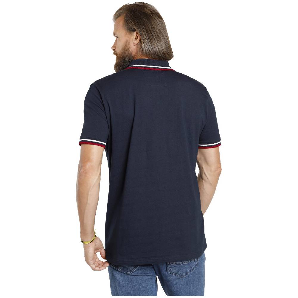 Jan Vanderstorm Doppelpack Poloshirt JOHAN weiß dunkelblau Kostenlose Rückgabe