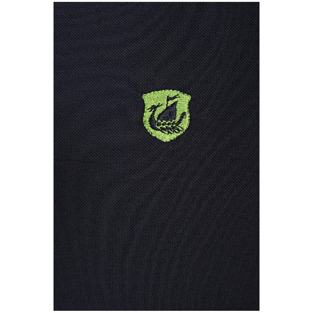 Jan Vanderstorm Poloshirt LAVRANS schwarz grün Begrenzte Freigabe