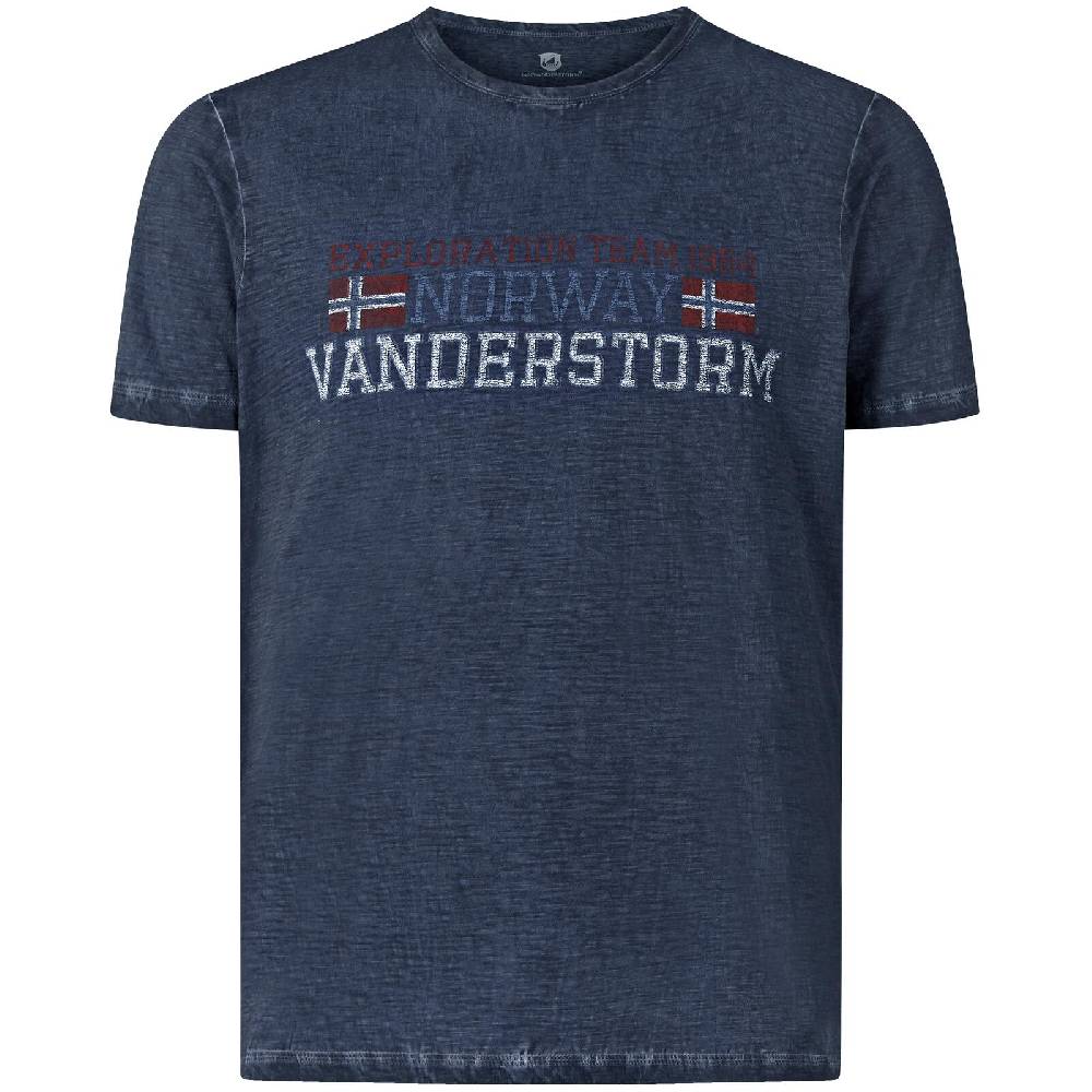 Jan Vanderstorm T-Shirt DIETHELM dunkelblau Neueste Stile