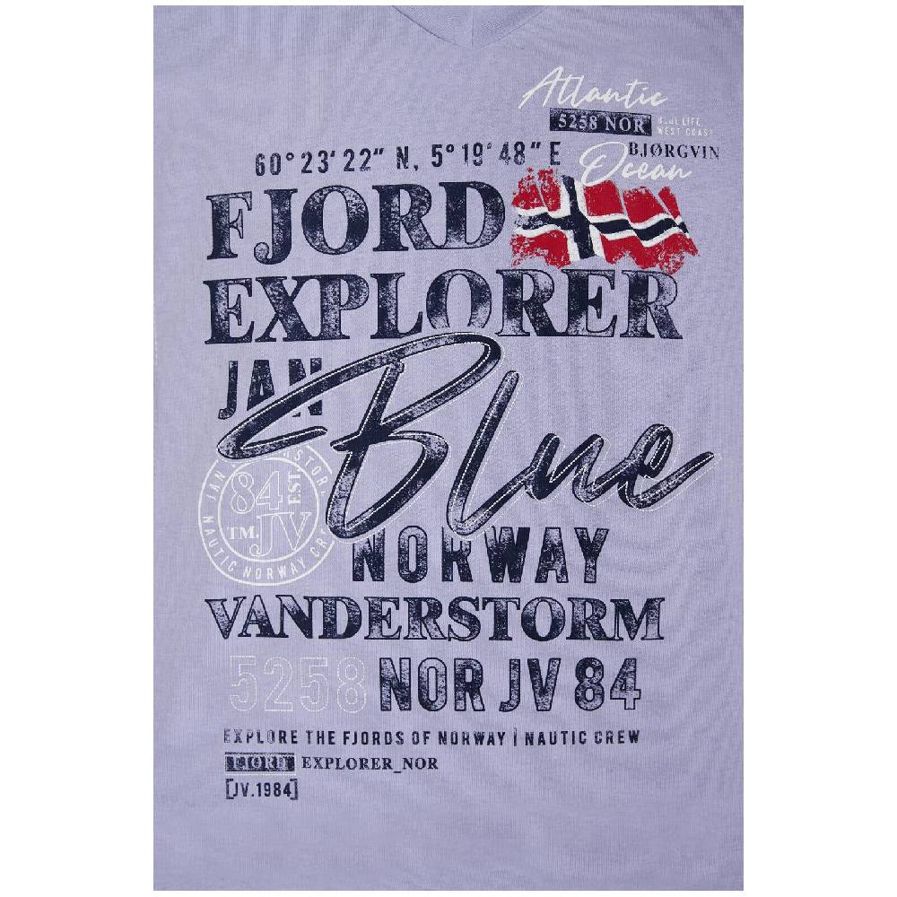 Jan Vanderstorm T-Shirt NORDGER helllila Bis zu 65% Rabatt