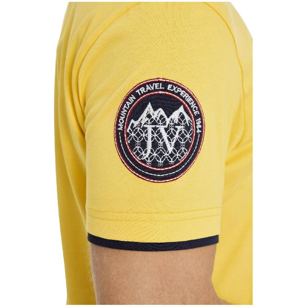 Jan Vanderstorm T-Shirt SÖLVE gelb Vierteljährliche Förderung