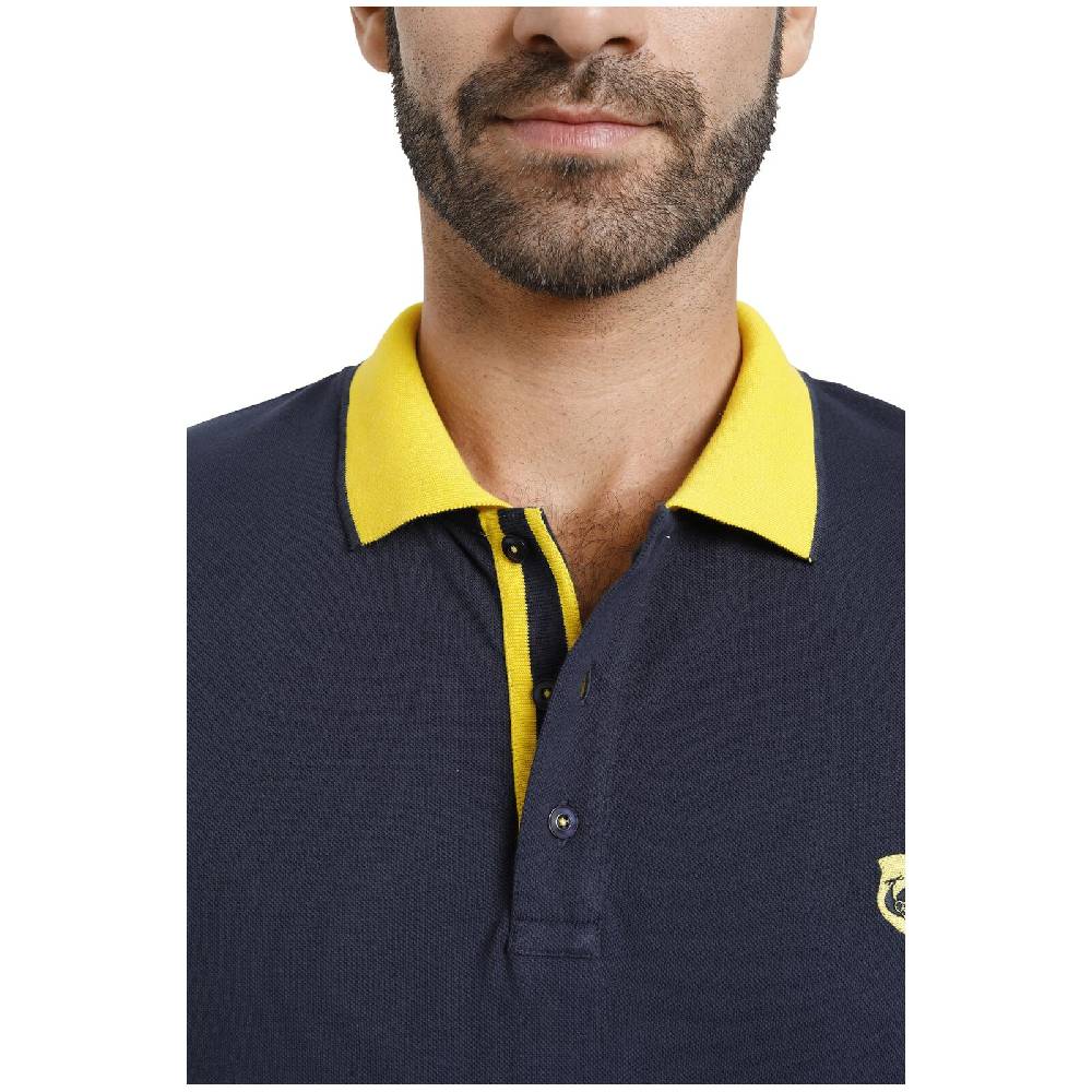 Jan Vanderstorm Poloshirt LAVRANS dunkelblau Riesige Rabatte