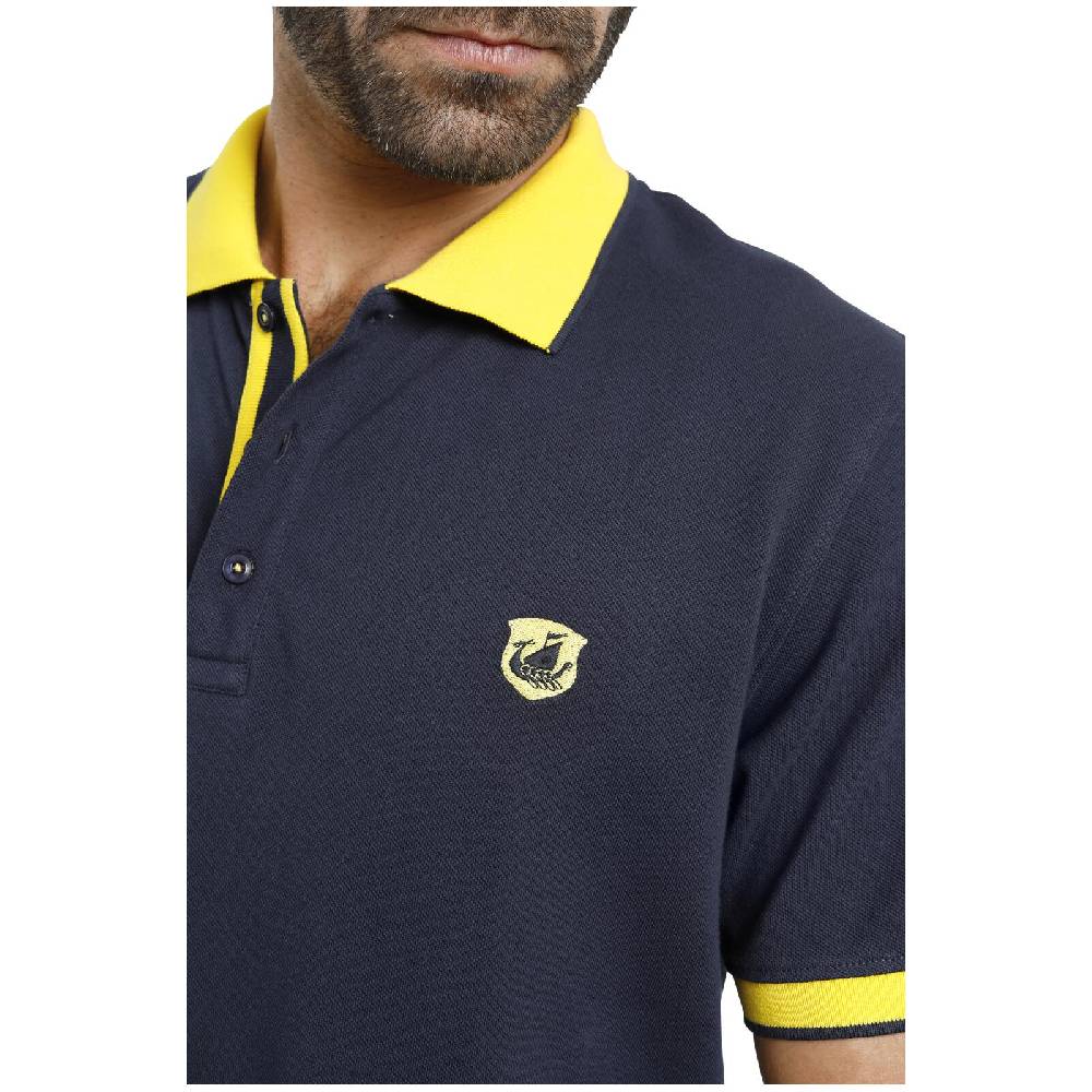 Jan Vanderstorm Poloshirt LAVRANS dunkelblau Riesige Rabatte