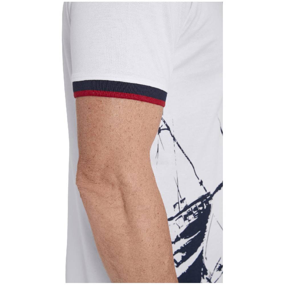 Jan Vanderstorm Poloshirt DILAN weiß Im Verkauf