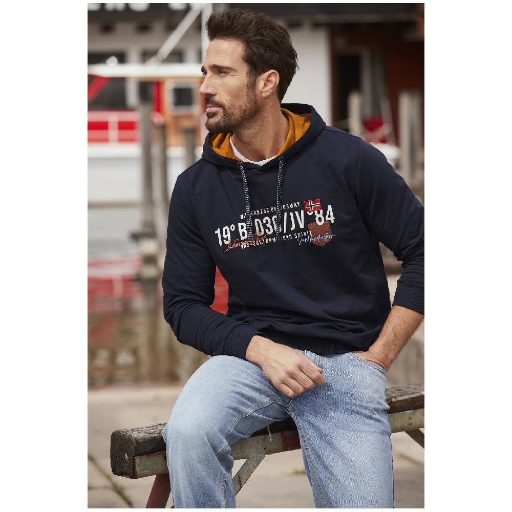 Jan Vanderstorm Sweatshirt JORRIT dunkelblau Auslauf