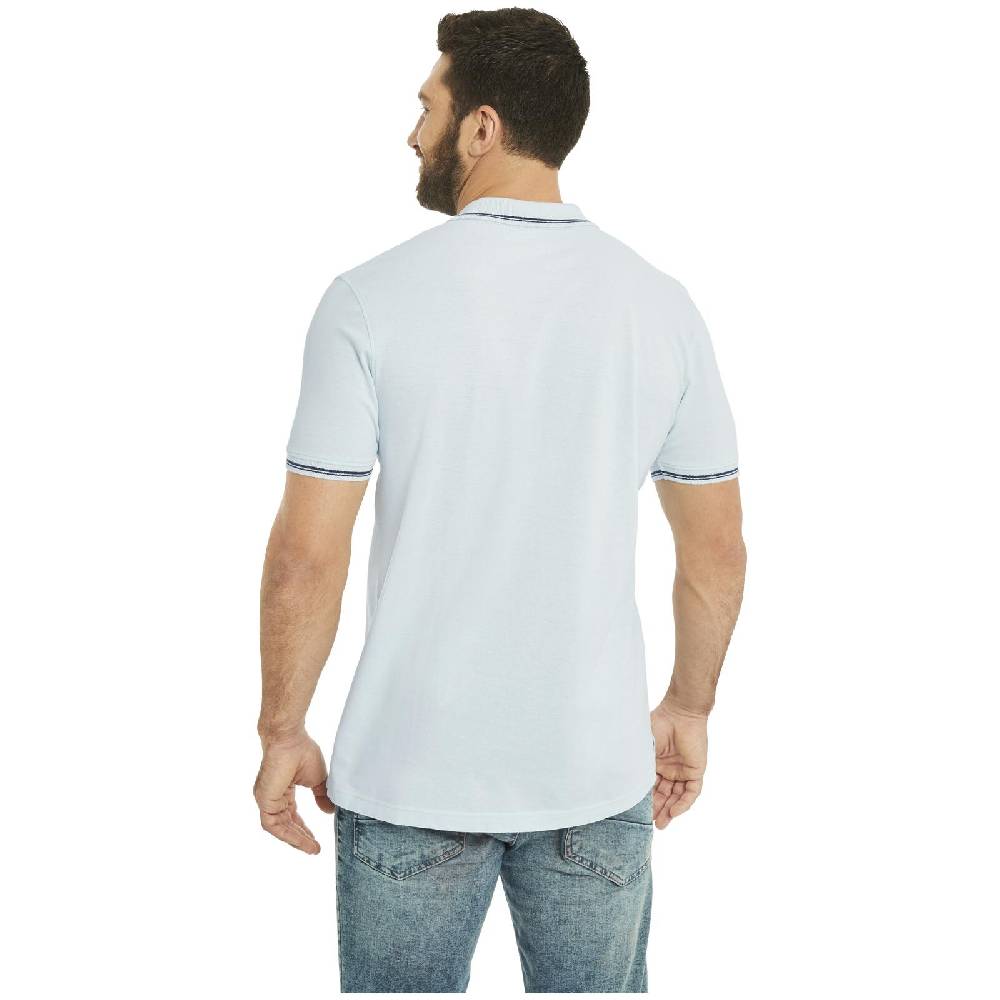 Jan Vanderstorm Doppelpack Poloshirt BERAU hellblau dunkelblau Günstiger Verkauf