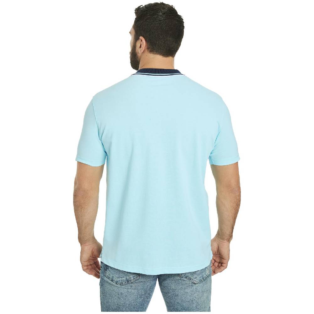 Jan Vanderstorm Poloshirt JERKER türkis Fabrikverkauf