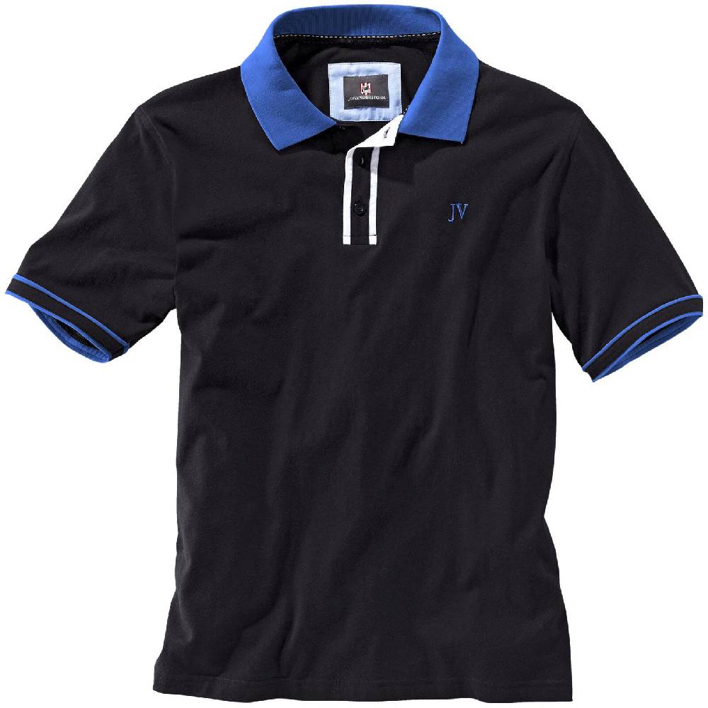 Jan Vanderstorm Poloshirt ISFRIED schwarz Meist gekauft