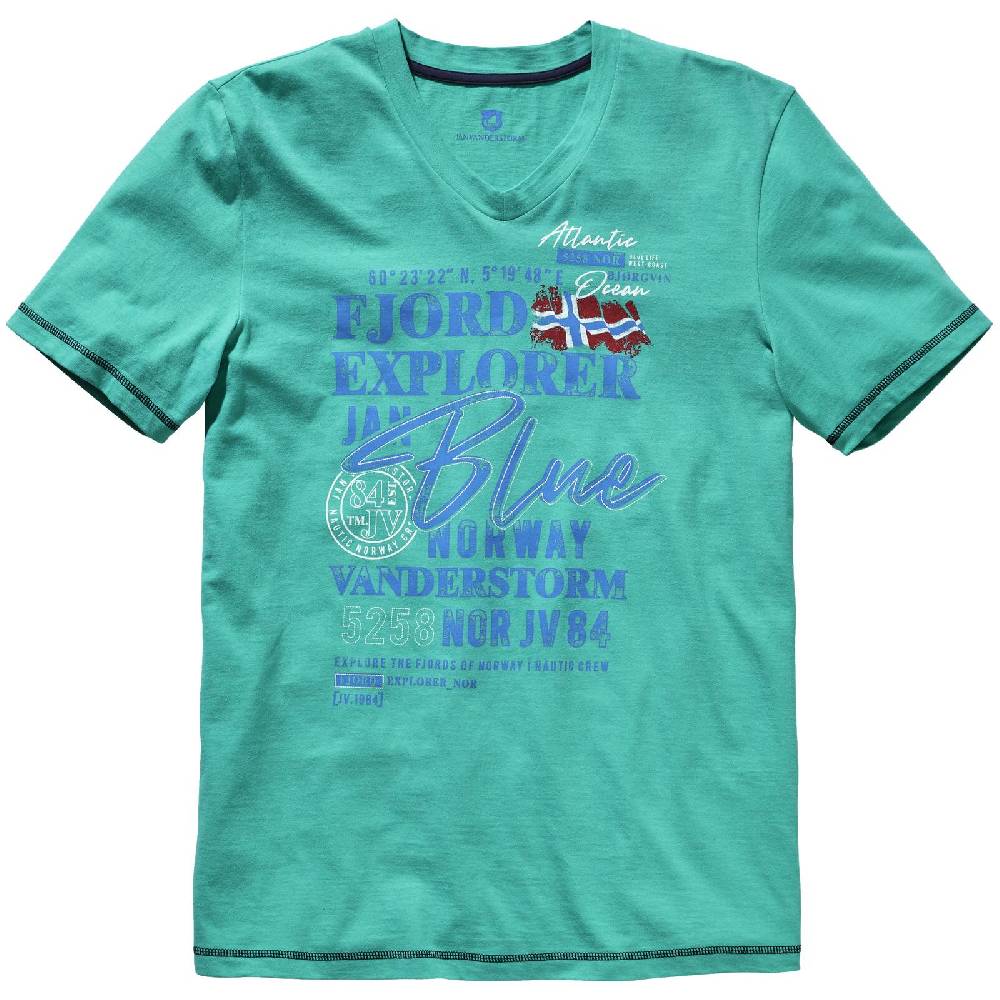 Jan Vanderstorm T-Shirt NORDGER grün Blitzverkäufe