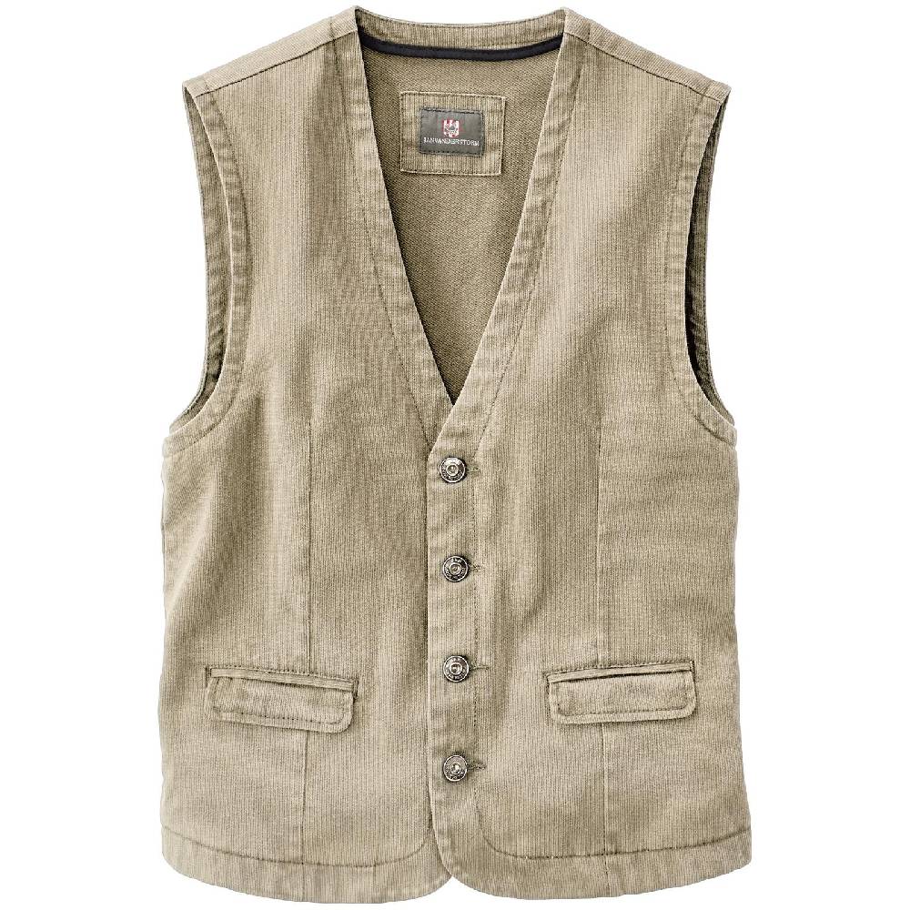 Jan Vanderstorm Weste TORELL beige Versandkostenfrei