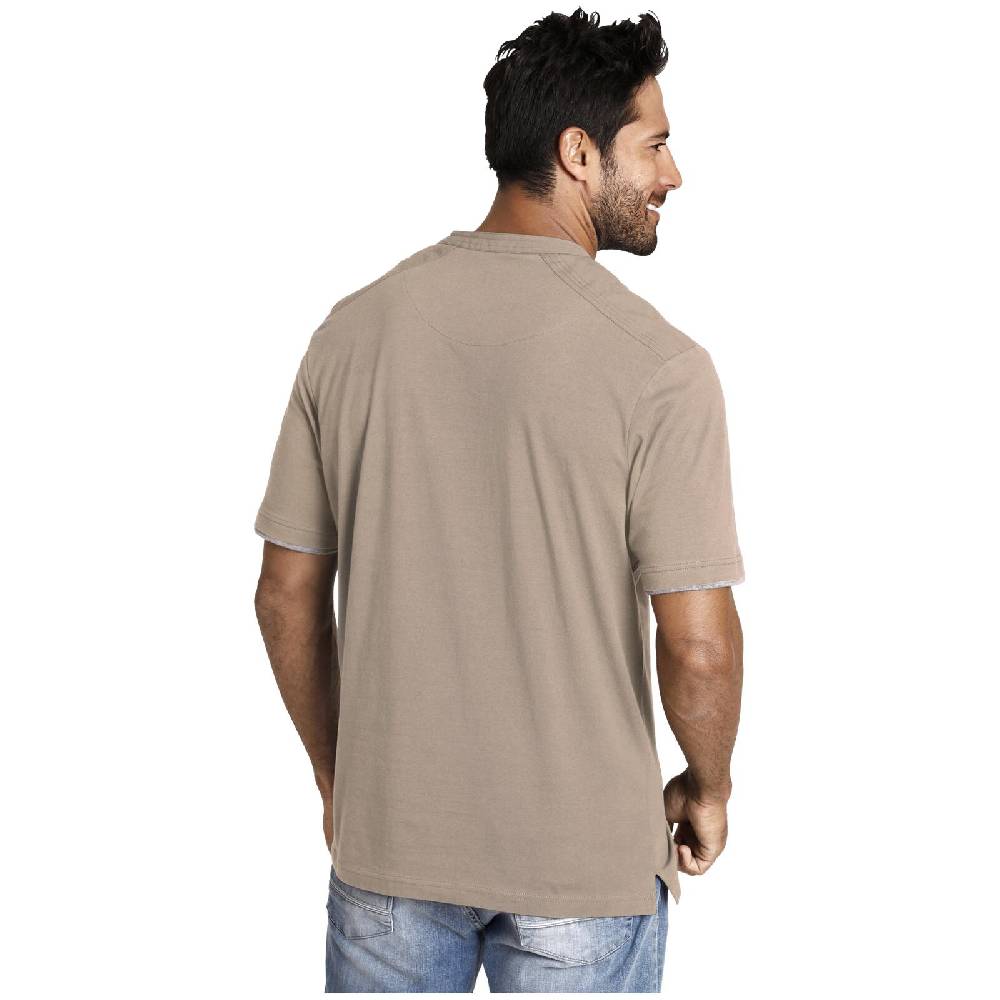 Jan Vanderstorm T-Shirt NANTE beige Weihnachtsangebot