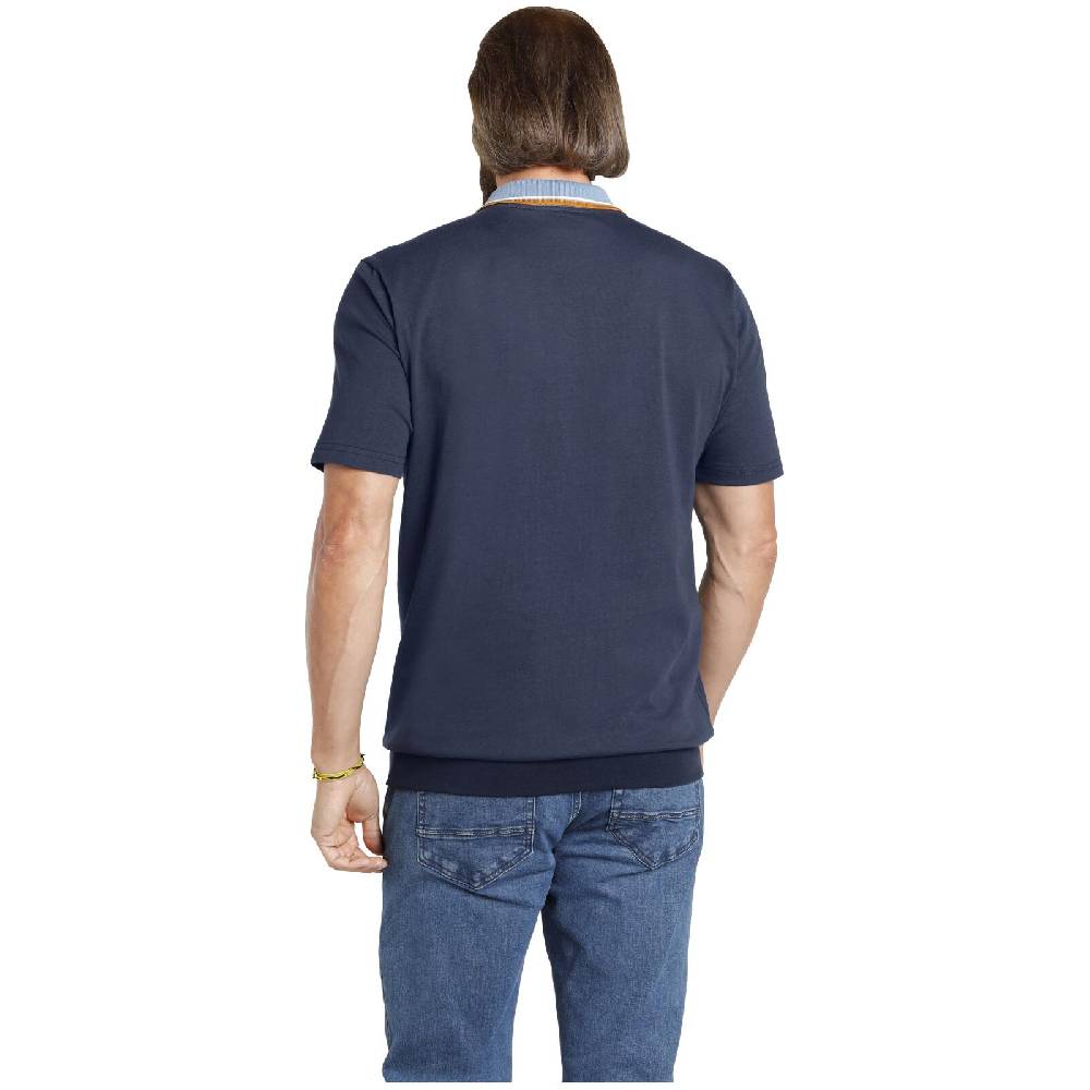 Jan Vanderstorm Poloshirt ORVAR dunkelblau Valentinstagsangebot