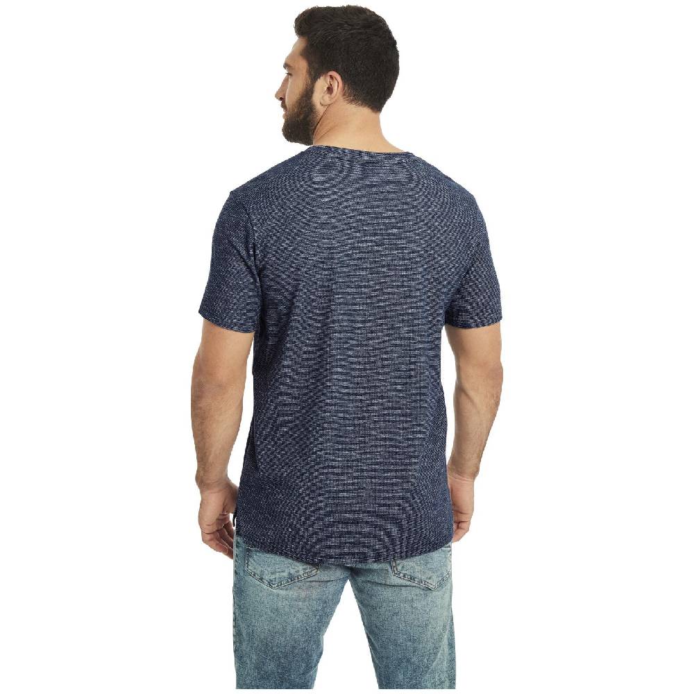 Jan Vanderstorm T-Shirt BENKT dunkelblau melange Heißer Verkauf
