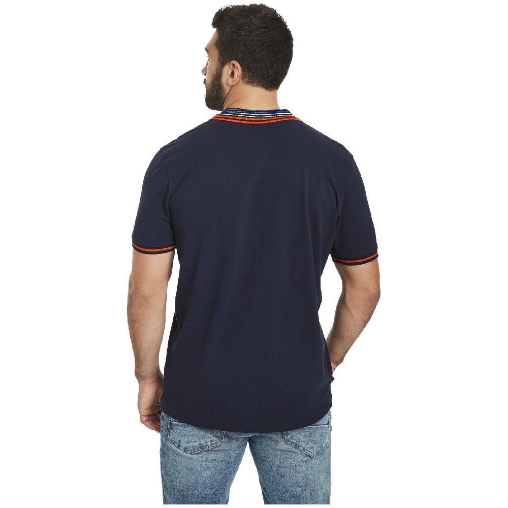 Jan Vanderstorm Poloshirt VOLKBERT dunkelblau Top Angebot