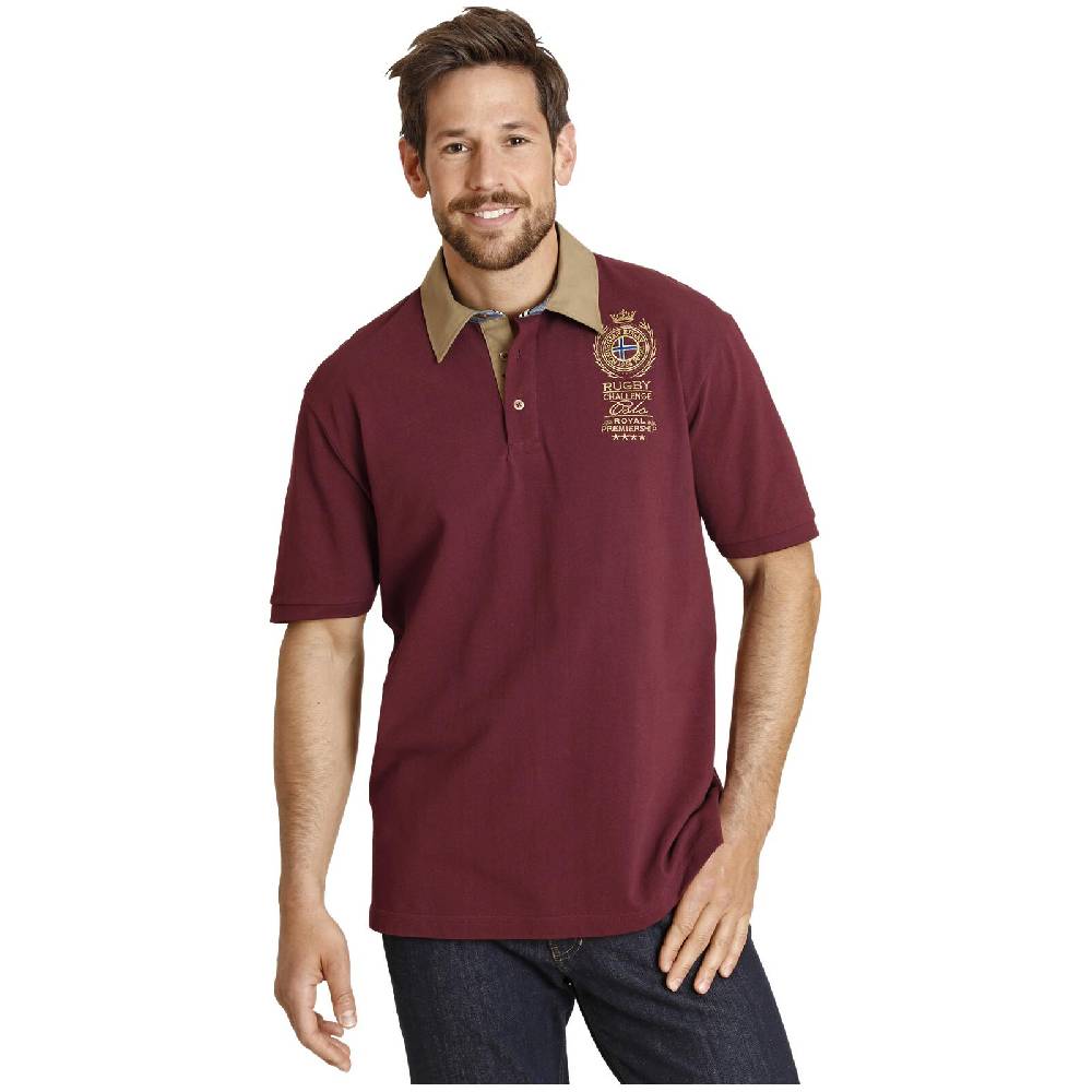 Jan Vanderstorm Poloshirt JOAKIM dunkelrot Exklusive Angebote