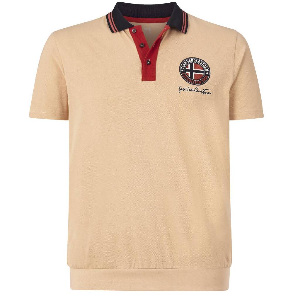 Jan Vanderstorm Poloshirt JONFRID beige Saisonale Angebote