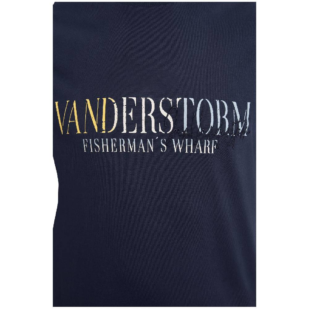 Jan Vanderstorm T-Shirt BERGTHOR dunkelblau Tägliche Deals