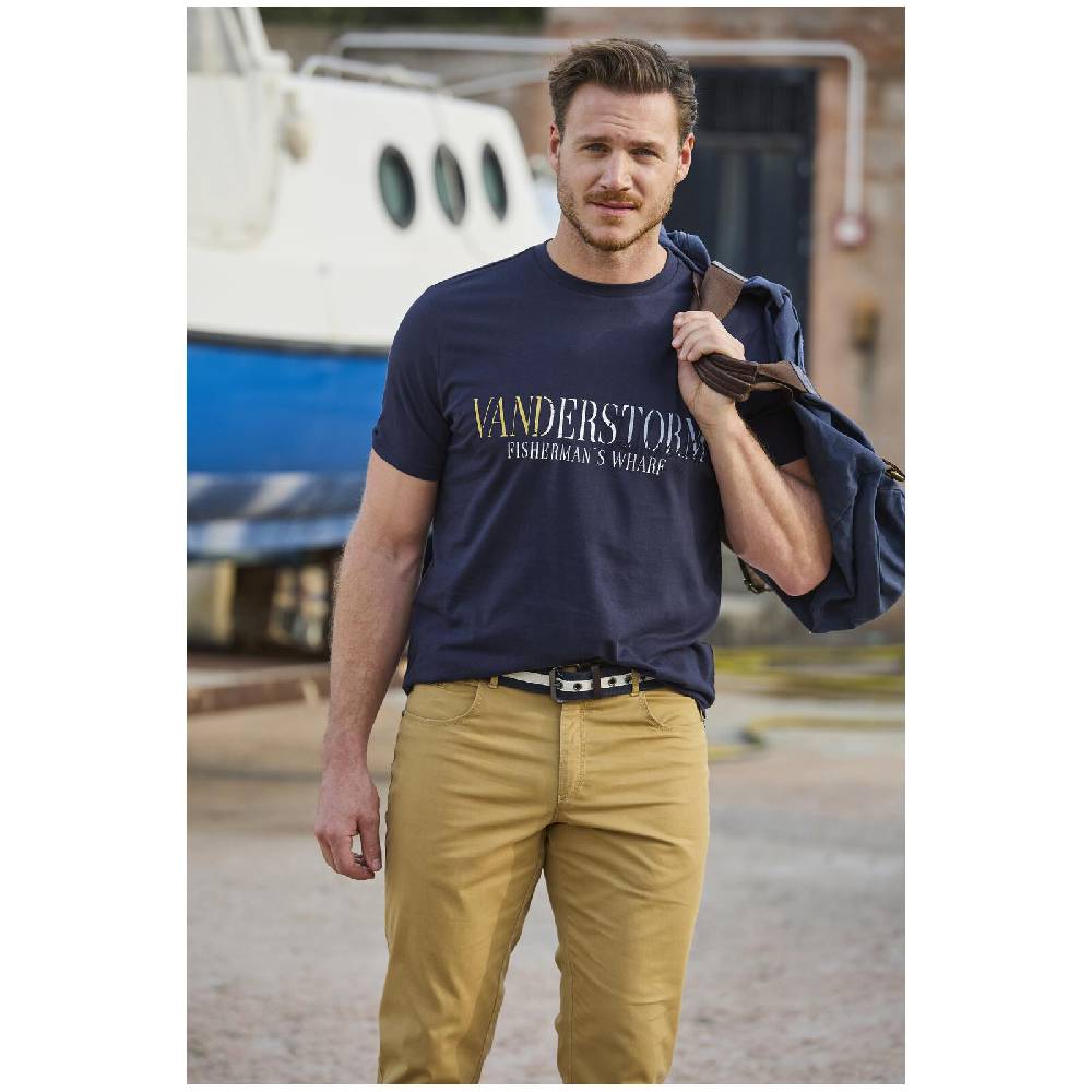 Jan Vanderstorm T-Shirt BERGTHOR dunkelblau Tägliche Deals