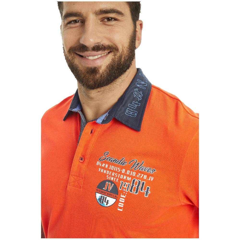 Jan Vanderstorm Poloshirt KODEWIN orange Super Sparpreis