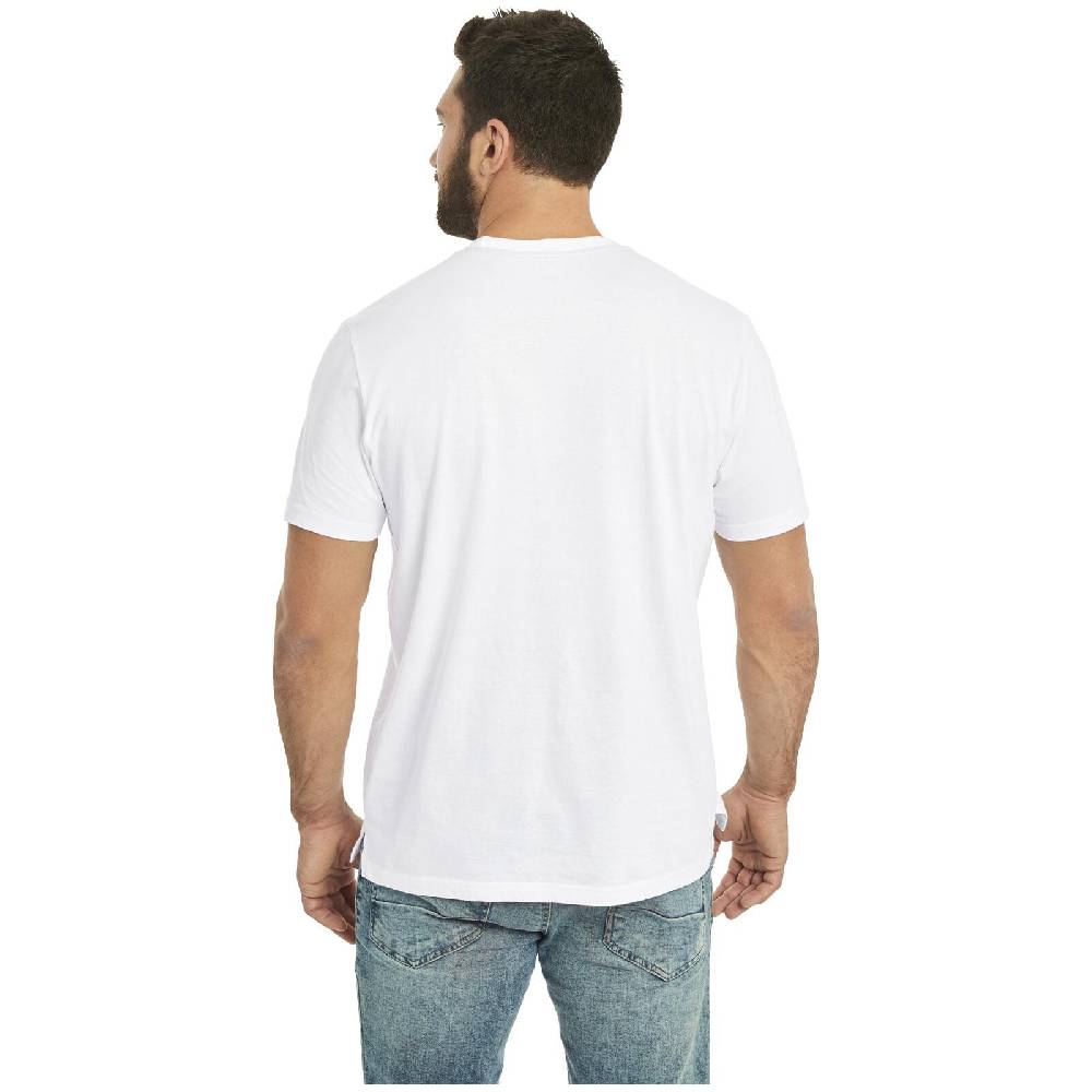 Jan Vanderstorm Doppelpack T-Shirt ADEKE weiß dunkelblau Letzte 2 Tage