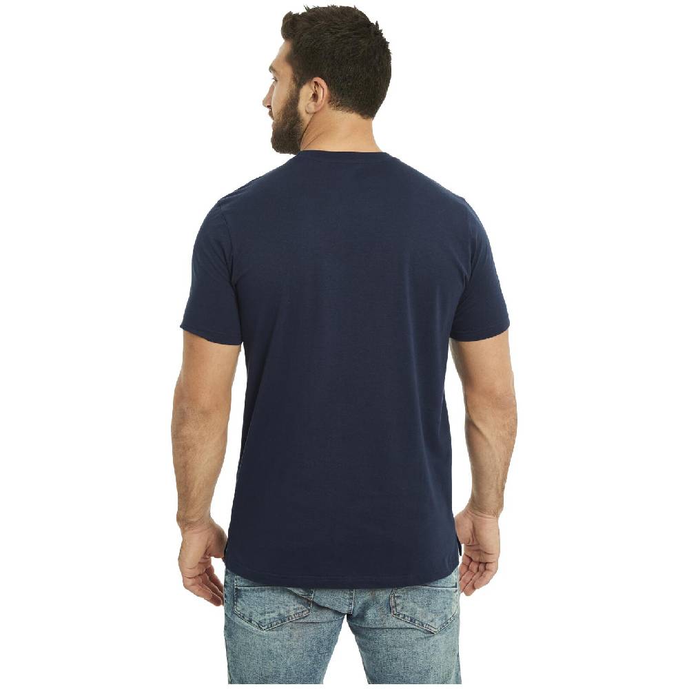 Jan Vanderstorm Doppelpack T-Shirt ADEKE weiß dunkelblau Letzte 2 Tage