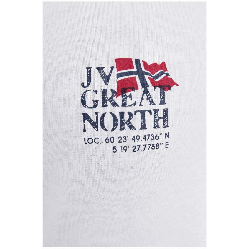 Jan Vanderstorm Doppelpack T-Shirt ADEKE weiß dunkelblau Letzte 2 Tage