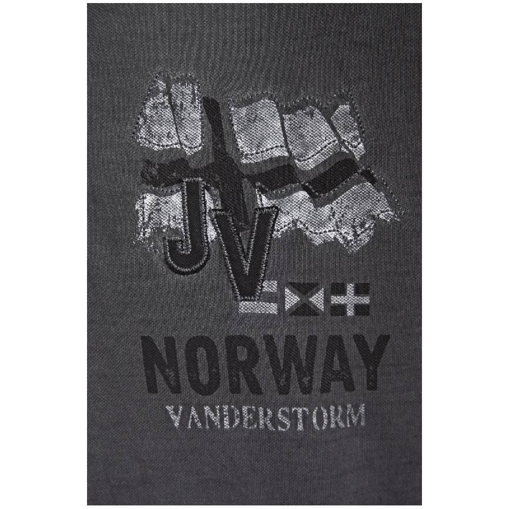 Jan Vanderstorm Poloshirt ALSING dunkelgrau Vierteljährliche Förderung