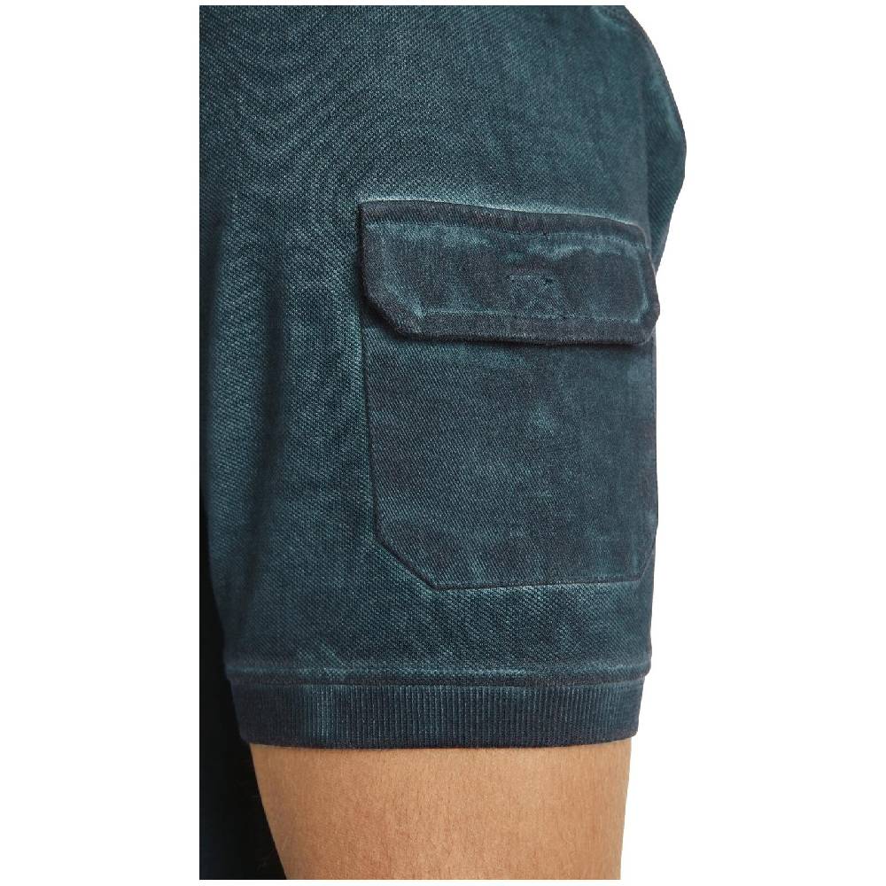 Jan Vanderstorm Poloshirt ALSING petrol Bis zu 55% Rabatt