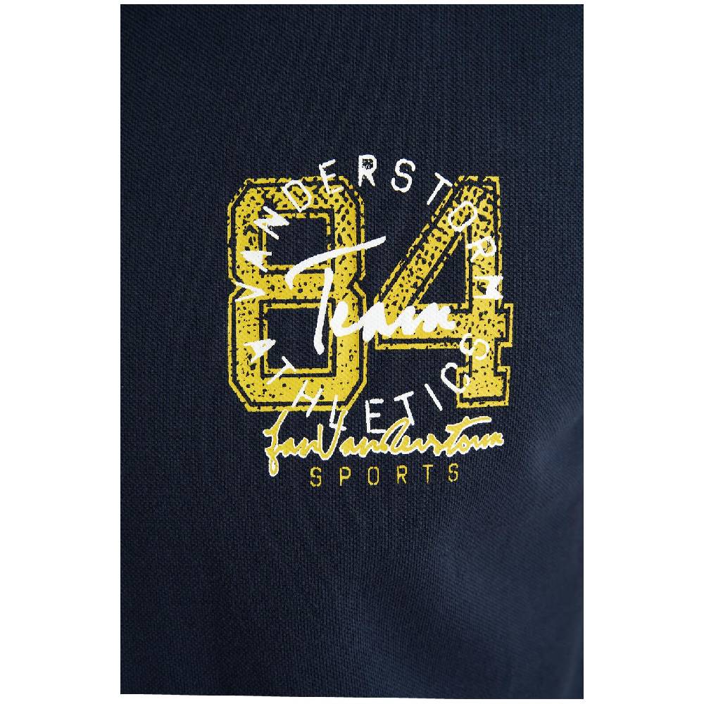 Jan Vanderstorm Doppelpack Poloshirt GLENN gelb dunkelblau Discount Store für neue Produkte