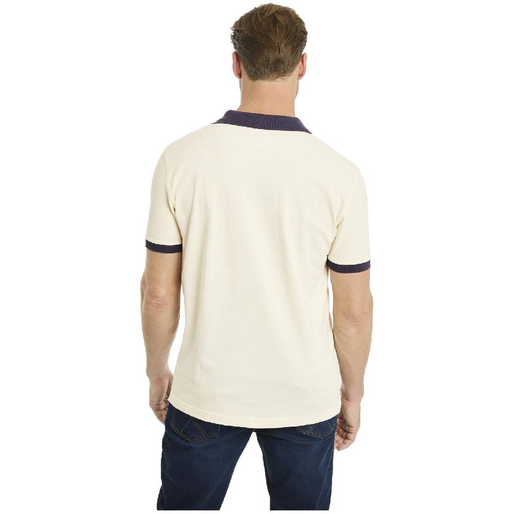 Jan Vanderstorm Doppelpack Poloshirt ELJAR wollweiß oliv Riesige Rabatte
