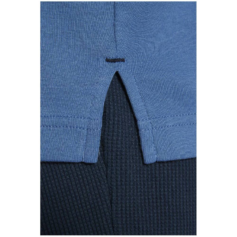 Jan Vanderstorm Doppelpack T-Shirt MAYKO dunkelblau royal blau Kostenloser Versand international