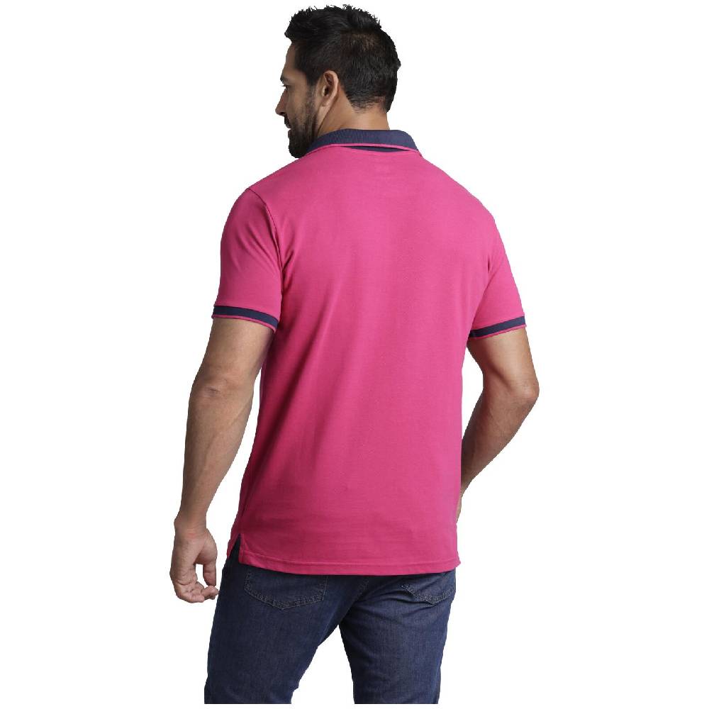 Jan Vanderstorm Poloshirt LAVRANS pink Im Verkauf