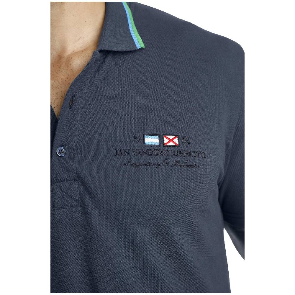 Jan Vanderstorm Poloshirt HJORD dunkelblau 2025
