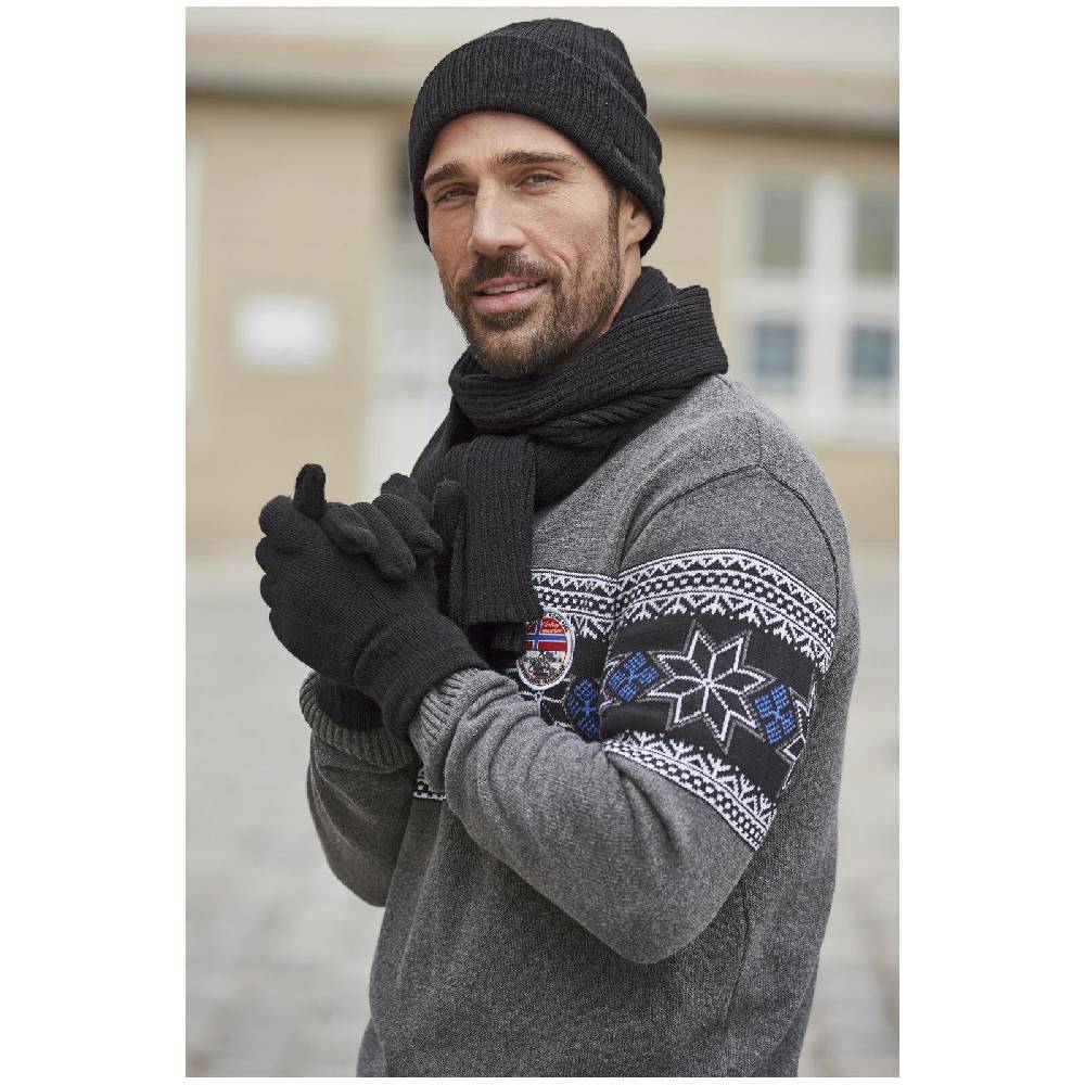Jan Vanderstorm Mütze JOUKO schwarz Fabrik Onlineshop