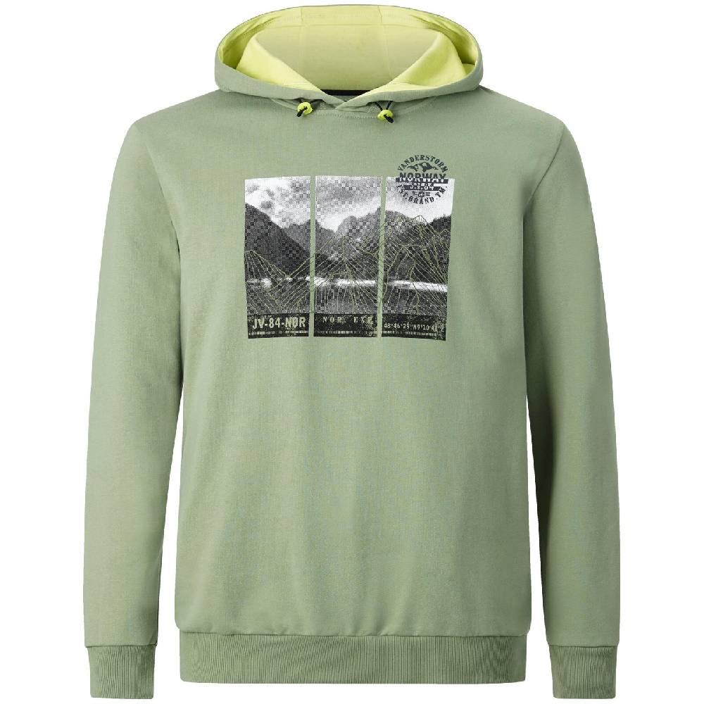 Jan Vanderstorm Sweatshirt JIRI grün VIP-Rabatte