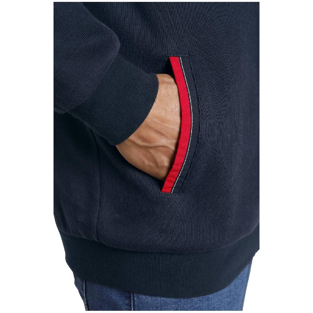 Jan Vanderstorm Sweatjacke ATLI dunkelblau Sonderangebot der Fabrik
