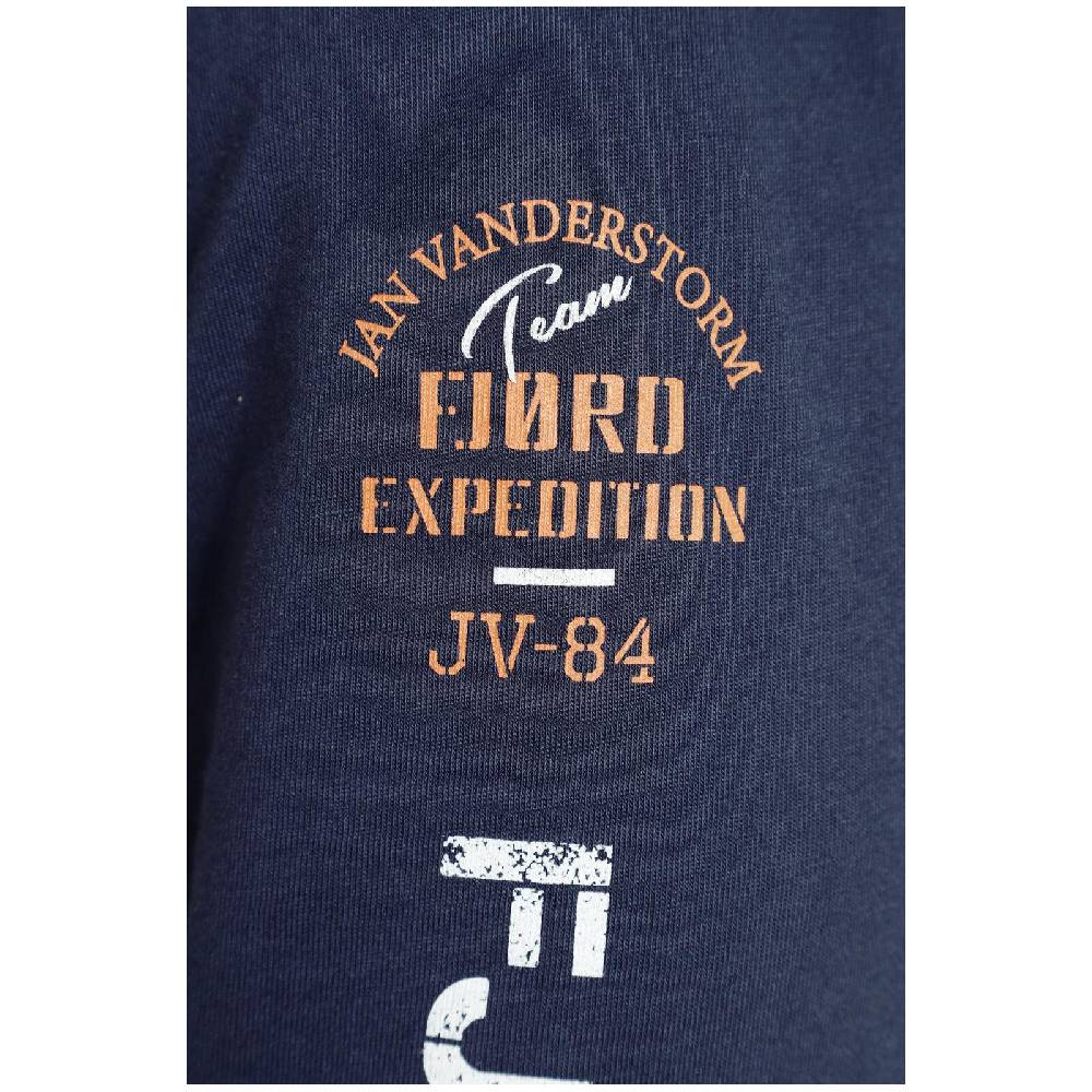 Jan Vanderstorm Langarmshirt ELION dunkelblau Nur noch ein Tag übrig