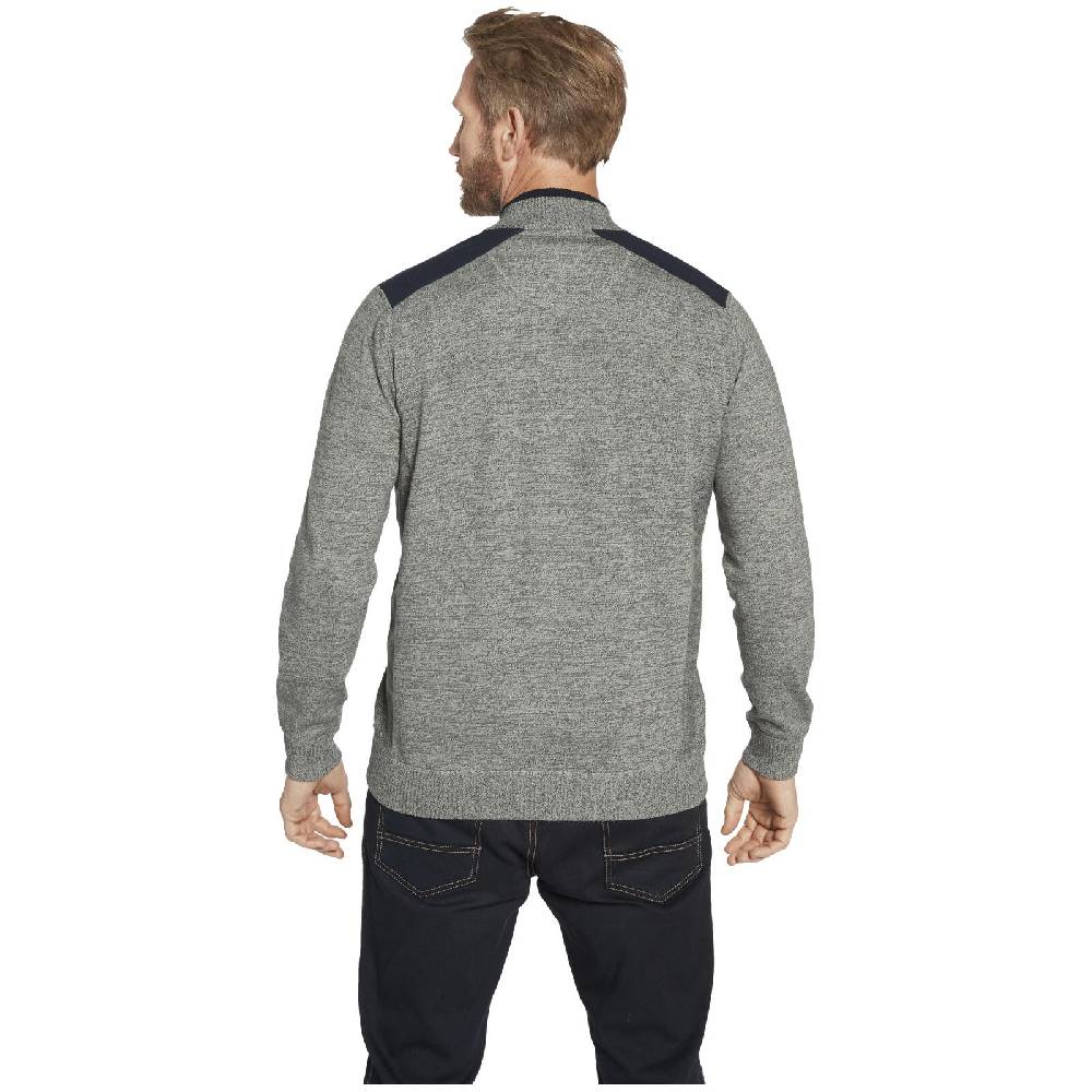 Jan Vanderstorm Pullover DAIN grau melange Super Rabatt