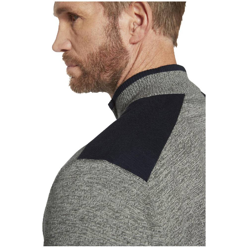 Jan Vanderstorm Pullover DAIN grau melange Super Rabatt