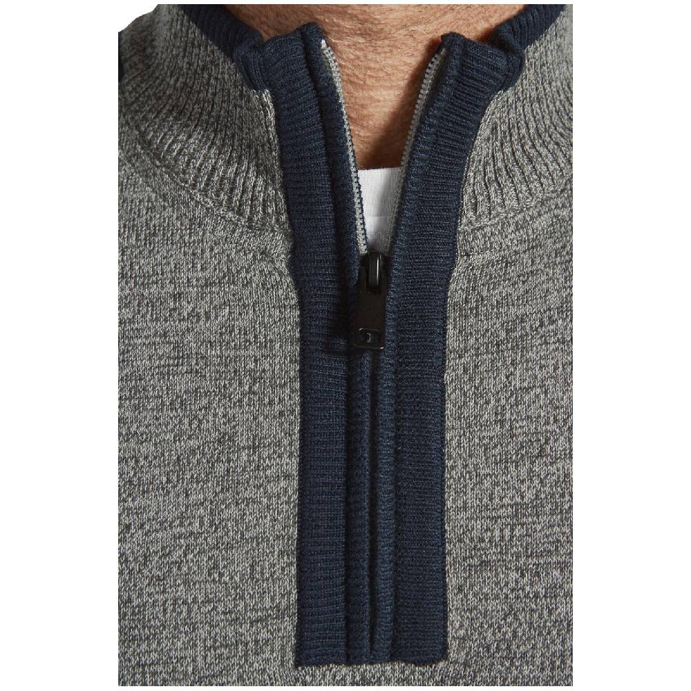 Jan Vanderstorm Pullover DAIN grau melange Super Rabatt