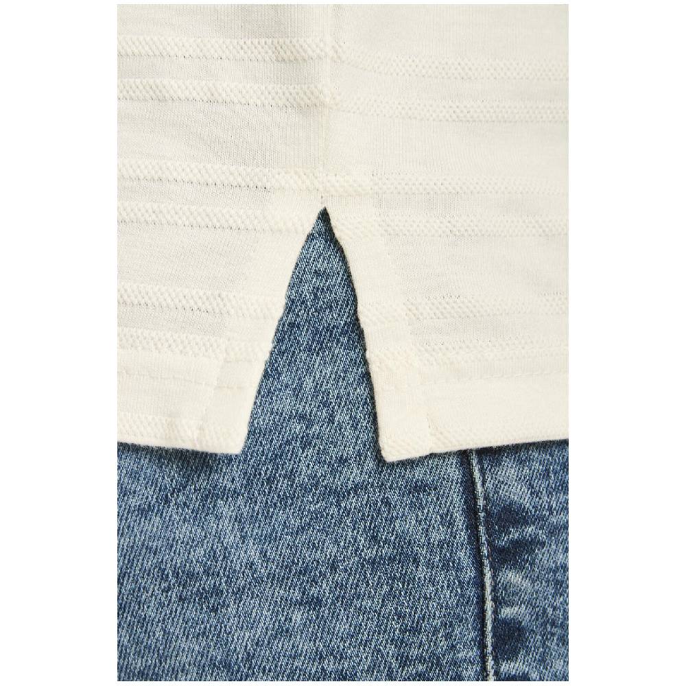 Jan Vanderstorm Langarm-Poloshirt AKILLES wollweiß Clearance-Verkauf