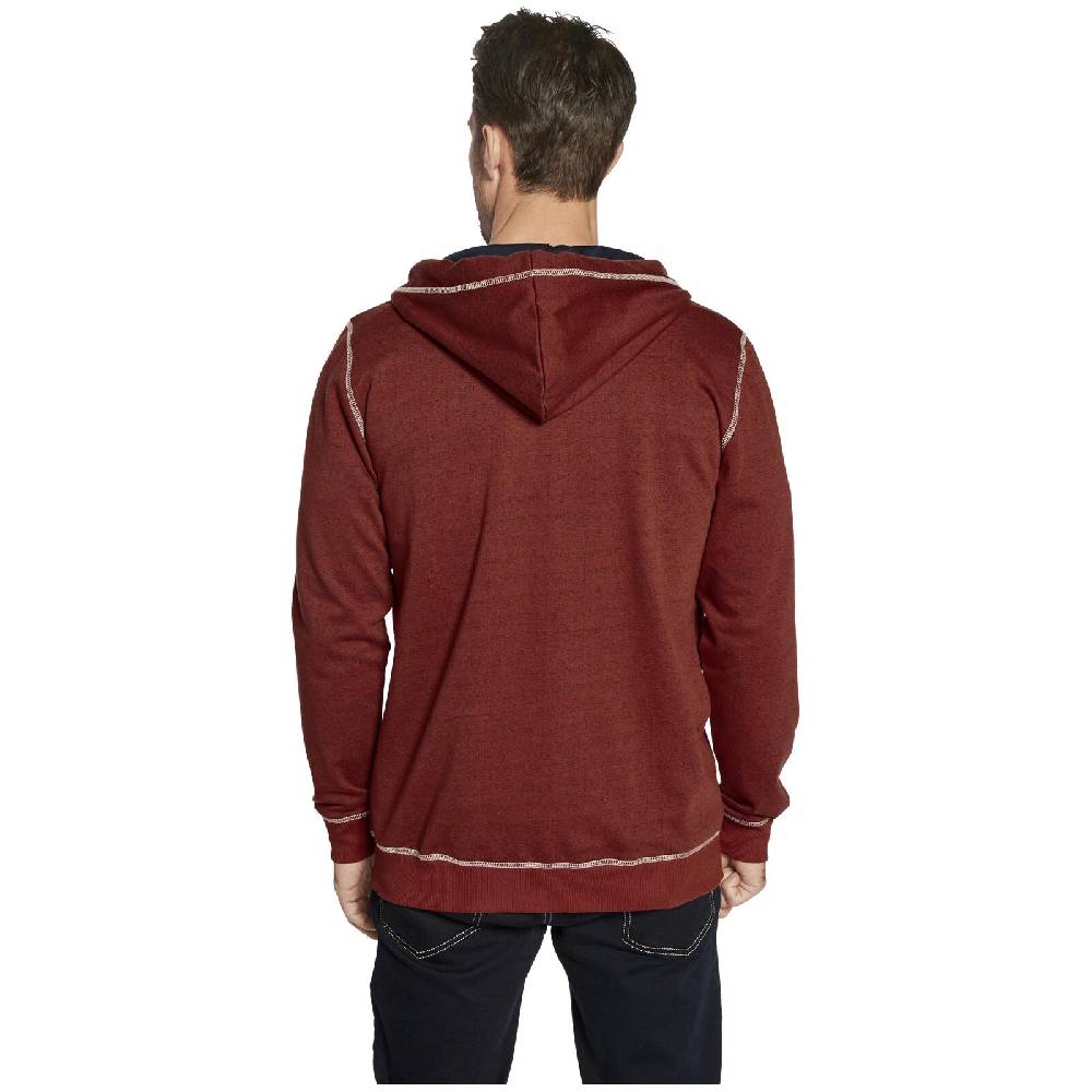 Jan Vanderstorm Sweatjacke JOKORA rot melange Begrenztes Angebot