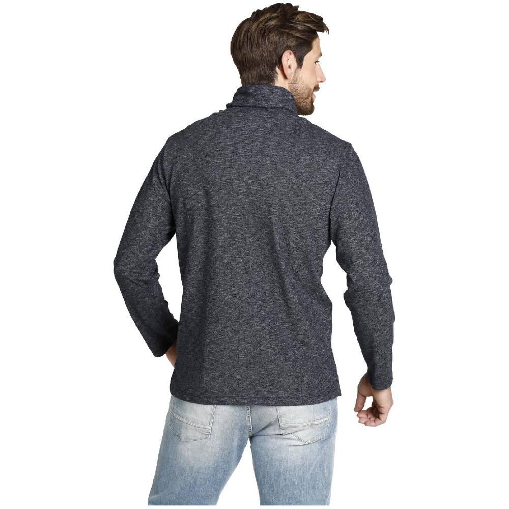 Jan Vanderstorm Sweatshirt HAGEN blau melange Exklusivangebot