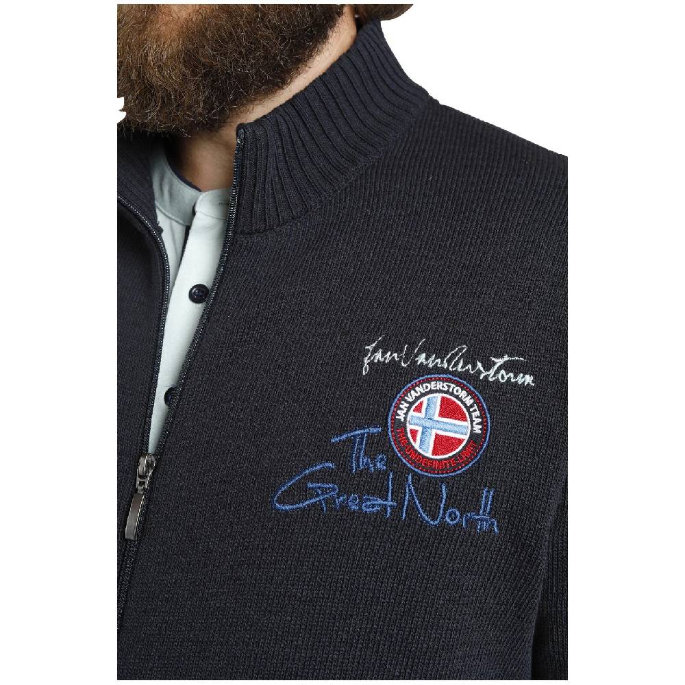 Jan Vanderstorm Strickjacke OLAV dunkelblau Black Friday