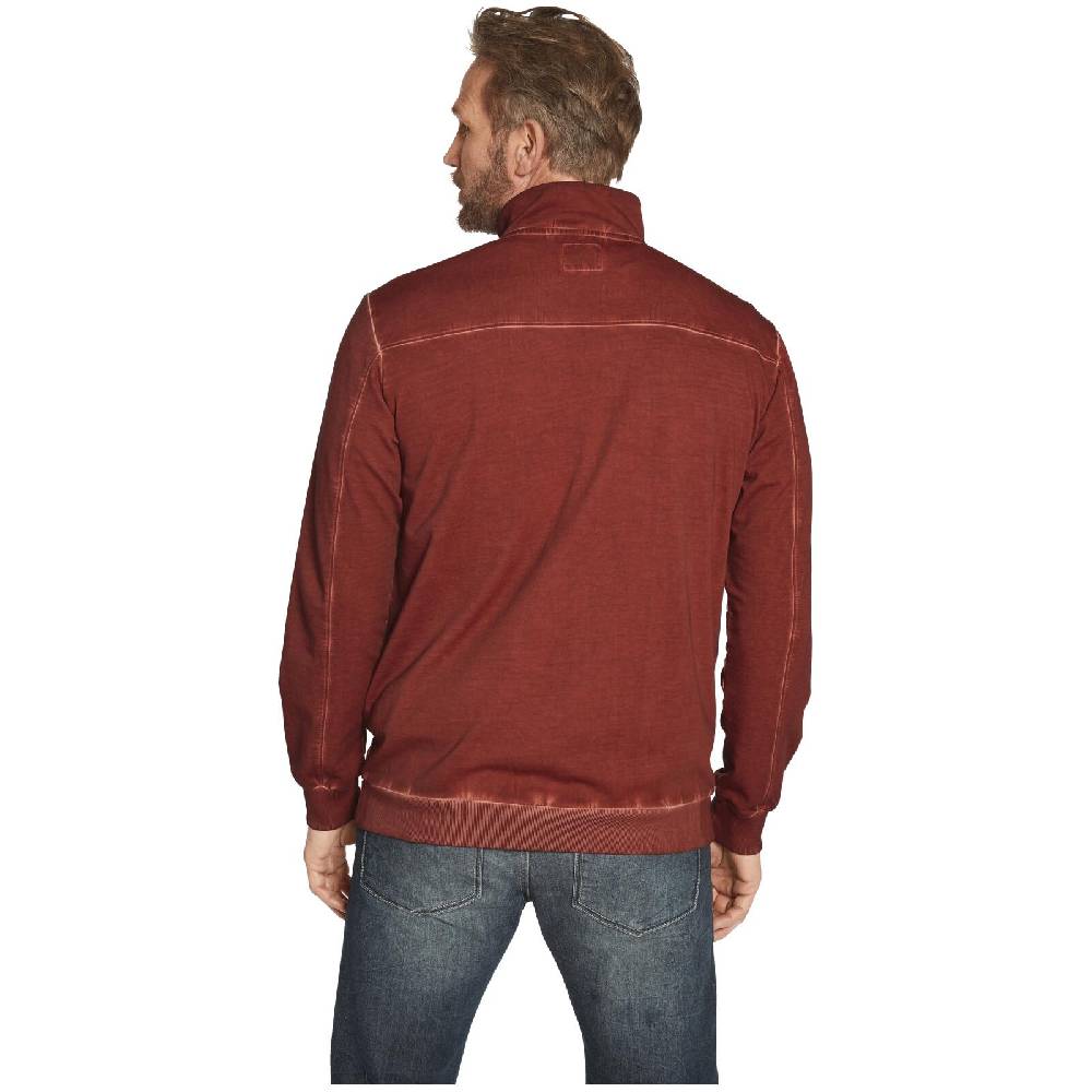 Jan Vanderstorm Sweatjacke SIVID rot Cyber Monday