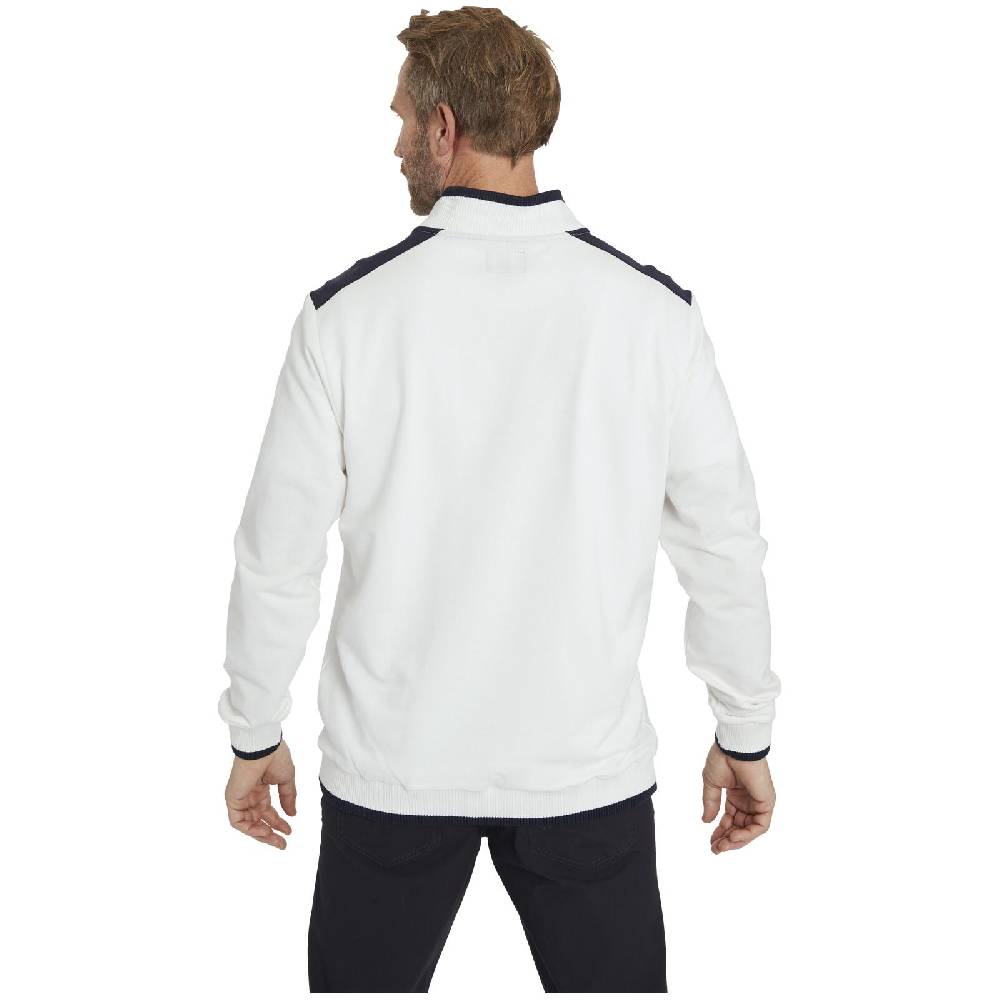 Jan Vanderstorm Sweatshirt ROSSKJELL wollweiß Weihnachtsangebot
