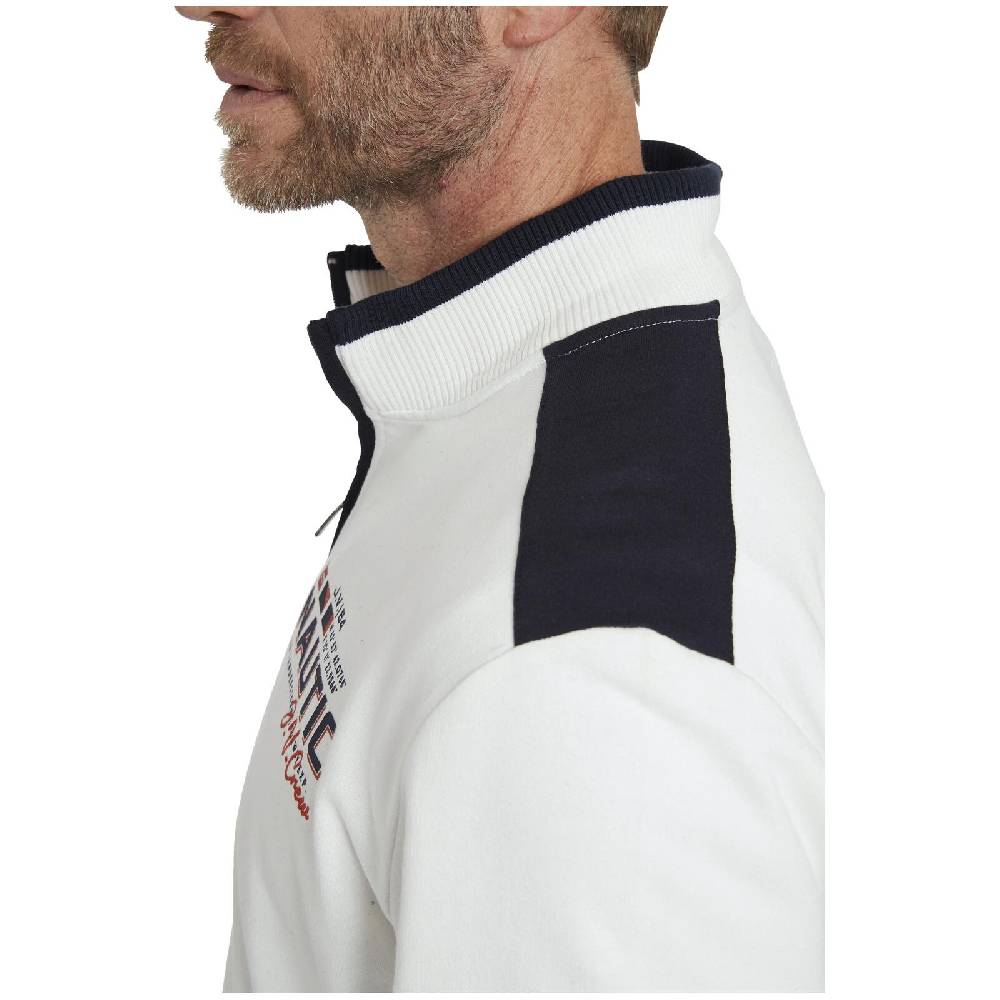 Jan Vanderstorm Sweatshirt ROSSKJELL wollweiß Weihnachtsangebot