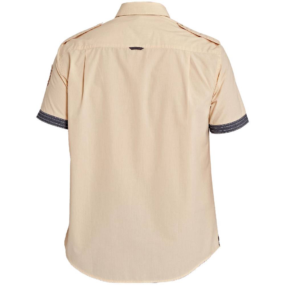 Jan Vanderstorm Kurzarmhemd SKIRNIR beige Saisonale Angebote