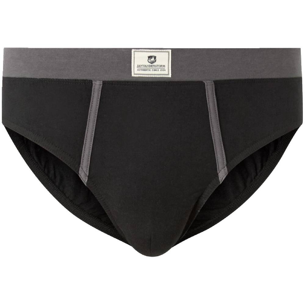 Jan Vanderstorm 3er Pack Slip RIKVALD schwarz Bis zu 50% Rabatt
