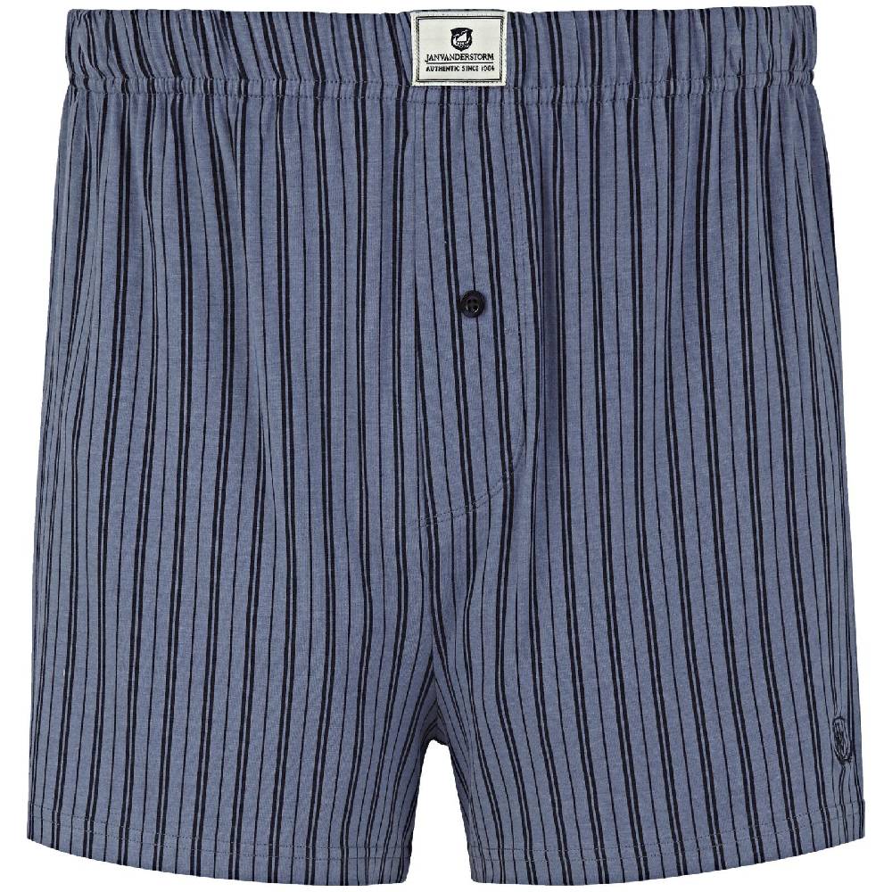 Jan Vanderstorm 2er Pack Boxershorts THURE blau grau Kostenloser Versand international